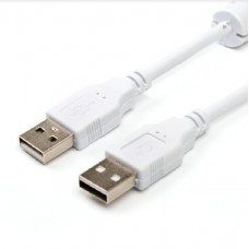Кабель (usb) ATCOM (AT5647) USB 1.8 m (Af Af), белый