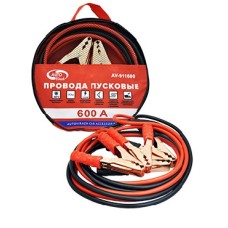 AUTOVIRAZH (AV-911600) Провода пусковые, 600 А, в сумке ПВХ AUTOVIRAZH (AV-911600) Провода пусковые, 600 А, в сумке ПВХ