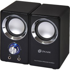 Акустика 2.0 OKLICK OK-116 2.0 черный