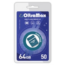 Память USB флеш OLTRAMAX OM-64GB-50-Dark Cyan 2.0