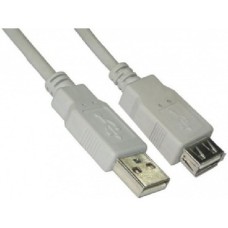 Кабель (usb) 5BITES UC5011-018C USB2.0 / AM-AF / 1.8M