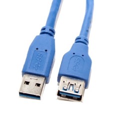 Кабель (usb) 5BITES UC3011-010F USB3.0 / AM-AF / 1M