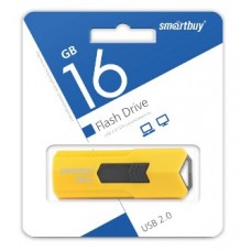 Память USB флеш SMARTBUY 16GB STREAM YELLOW