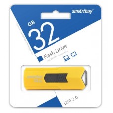 Память USB флеш SMARTBUY 32GB STREAM YELLOW