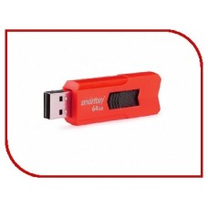 Память USB флеш SMARTBUY 64GB STREAM RED USB 3.0