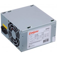 EXEGATE 450W ExeGate AAA450, ATX, 8cm fan, 24p+4p, 2*SATA, 1*IDE (ES259591RUS)