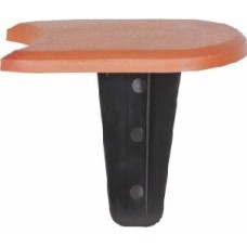 PROSPERPLAST Бордюр для сада Palisada 3,8м терракотовый IPAK1-R624