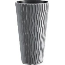 PROSPERPLAST Кашпо SANDY SLIM DPSP400-405U серый 2пр 18 и 45л