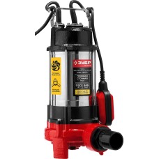 ЗУБР 1100 Вт, 245 л/мин, насос фекальный погружной для загрязненной воды НПФ-1100-Р ЗУБР 1100 Вт, 245 л/мин, насос фекальный погружной для загрязненной воды НПФ-1100-Р