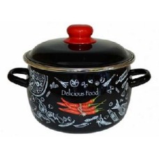 Кастрюля APPETITE 1МС181Р эмал сфер Chilli 3,0л