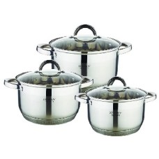 Набор посуды ZEIDAN Z-50626 4л, 5,3л, 6,7л