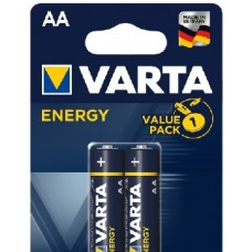 Батарейка VARTA LR6 AA BL2 ENERGY ALKALINE 1.5V (4106) (2/40/200) (4106213412)
