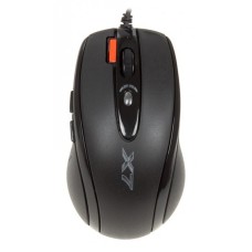 A4TECH X-710BK черный оптическая (2000dpi) USB игровая (6but)