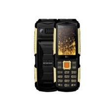 Мобильный телефон BQ 2430 TANK POWER BLACK+GOLD