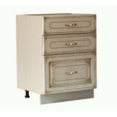 БИТЕЛ Анжелика СТР 600/3 фасад ясень/патина,каркас-дуб молочный (модуль с тремя ящиками) БИТЕЛ Анжелика СТР 600/3 фасад ясень/патина,каркас-дуб молочный (модуль с тремя ящиками)