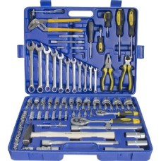 КАЛИБР Универсальный набор слесарно-монтажный 99 предметов "Калибр УНСМ-99" КАЛИБР Универсальный набор слесарно-монтажный 99 предметов "Калибр УНСМ-99"