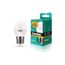 Лампа светодиодная CAMELION 12Вт, 3000К, (13694) LED12-G45/830/E27