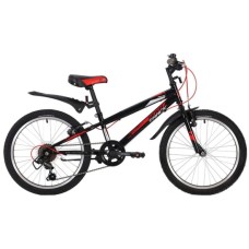 Велосипед для подростков NOVATRACK 20SH6V.RACER.BK20 20" RACER, черный 139724