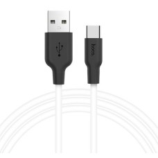 Кабель (usb) HOCO X21 USB (m)-Type-C (m) 1.0м 2.0A силикон белый