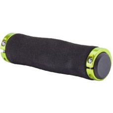 STELS Грипсы XH-GN02BL 130 мм чёрные, материал EVA, зеленые кольца, в инд. упаковке 150243 LU089188