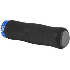 STELS Грипсы XH-GN01BL 130 мм чёрные, материал EVA, синие кольца, в инд. упаковке 150245 LU089190