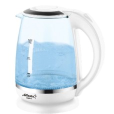 ATLANTA ATH-2471 (WHITE) Чайник стеклянный электрический
