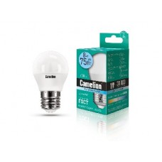 Лампочка светодиодная CAMELION LED8-G45/845/E27/4500К/8Вт