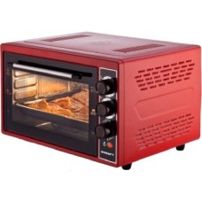 Электрическая печь KRAFT KF-MO 3800R красная