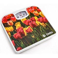 Весы напольные DELTA D-9407 "Тюльпаны", 130кг, (10)