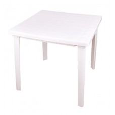 АЛЬТЕРНАТИВА М2593 Стол 800х800х740мм квадратный (белый) (уп.1)