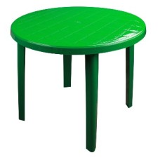 АЛЬТЕРНАТИВА М2666 Стол 900х900х750мм круглый (зеленый) (уп.1)