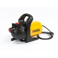 DENZEL Садовый поверхностный насос GP600, 600 Вт, 3000 л/ч, подъем 35 м, пластик 97201