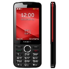 Мобильный телефон TEXET TM-308 цвет черный-красный