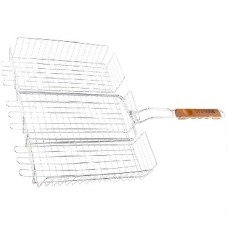 PALISAD Решетка гриль 315х410х70мм объемная хромир.