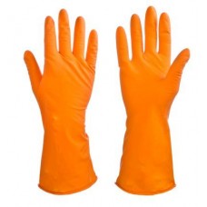 VETTA 447-034 Перчатки резиновые спец. для уборки оранжевые S