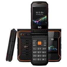 Мобильный телефон BQ-2822 DRAGON Чёрный+Оранжевый