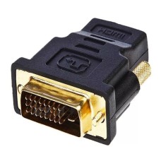 HAMA DVI-D (m) - HDMI (f), GOLD , черный (00122237)