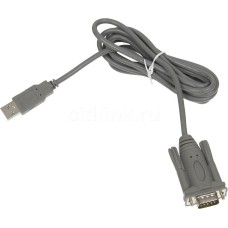 HAMA USB A(m) (прямой) - COM 9pin (m) (прямой), 1.8м, серый (00053325)