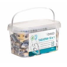 BREZO Таблетки ALL IN 1 безфосфатные для посудомоечной машины, 100 шт BREZO Таблетки ALL IN 1 безфосфатные для посудомоечной машины, 100 шт