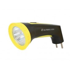 ULTRAFLASH LED3804M Аккумуляторный фонарь черный/желтый