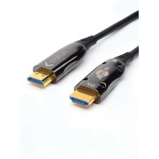 ATCOM (AT8875) Кабель HDMI 50 м (HIGH speed, Metal gold, Optical) 8K VER 2.1