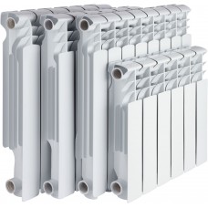 Радиатор FIRENZE AL 500/100 A11 (серый квадрат) (6 секции) (00-00014992)
