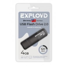 Память USB флеш EXPLOYD EX-4GB-620-Black