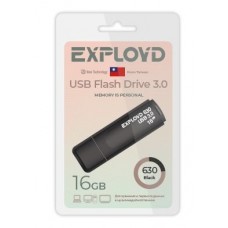 Память USB флеш EXPLOYD EX-16GB-630-Black USB 3.0