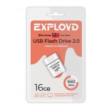 Память USB флеш EXPLOYD EX-16GB-640-White