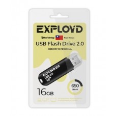 Память USB флеш EXPLOYD EX-16GB-650-Black