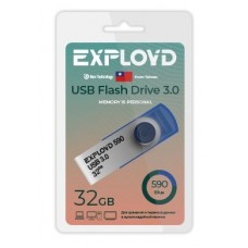 Память USB флеш EXPLOYD EX-32GB-590-Blue USB 3.0