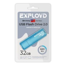 Память USB флеш EXPLOYD EX-32GB-620-Blue