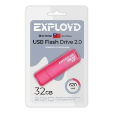 Память USB флеш EXPLOYD EX-32GB-620-Red