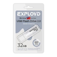 Память USB флеш EXPLOYD EX-32GB-620-White